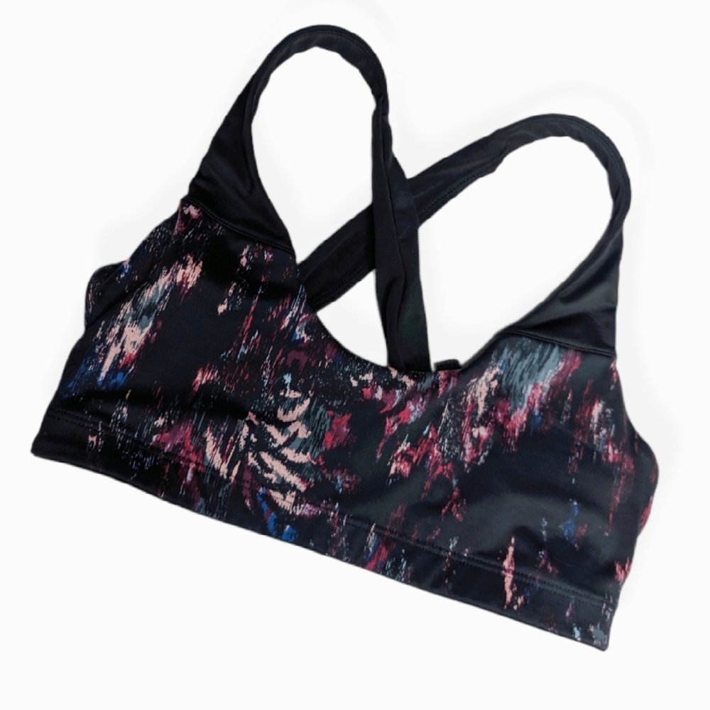 VICTORIA SECRET SPORT X Back Printed Sports Bra S